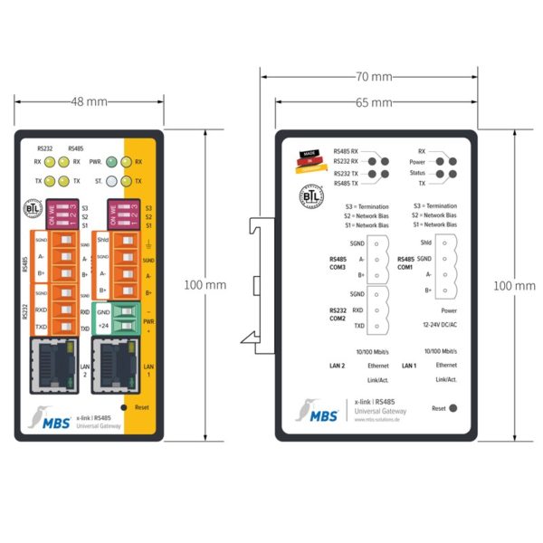 UGW Double-X RS485, X-Link 64 MB - Bilde 2